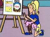 Brittany in art class