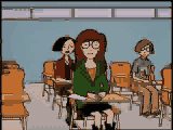 Daria in class
