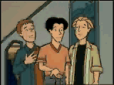 The Three J's looking dumbfounded