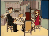 Jake & Helen looking at Daria