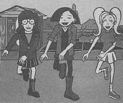 Daria, Jane & Brittany in a musical