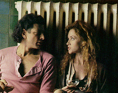 Kim Thomson with Jeff Goldblum in 'The Tall Guy'