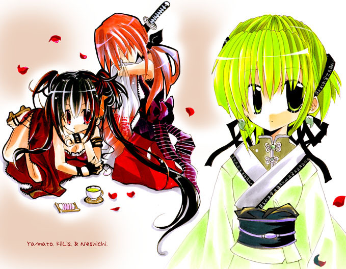 >_< Original characters~!