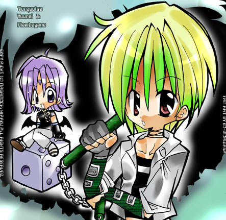 Yuurei looks cooler here..hehe