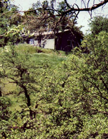 garage on the hill