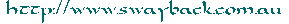 Swayback's Website Address.