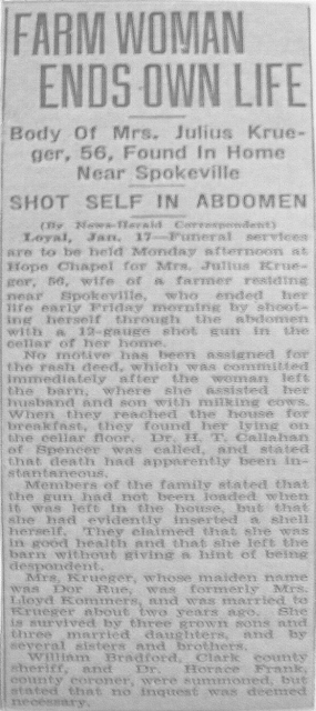 Loyal Tribune Jan. 17, 1931