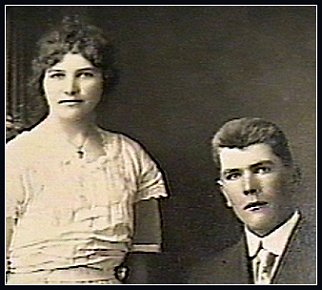 Edna Lena & Louis August Miller c.1921