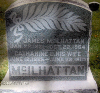 McIlhattan Gravestone