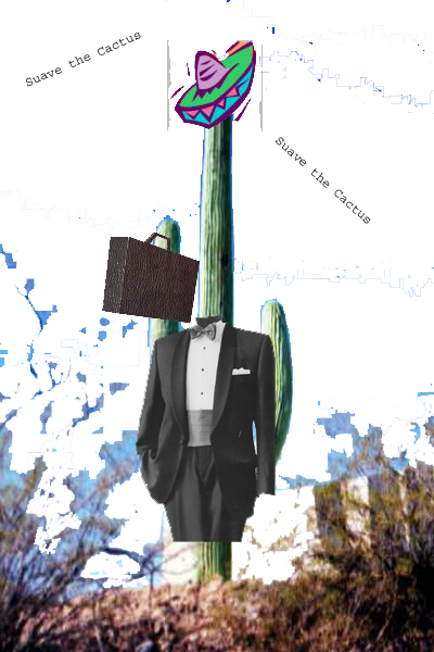 What's thorny and under this suit?