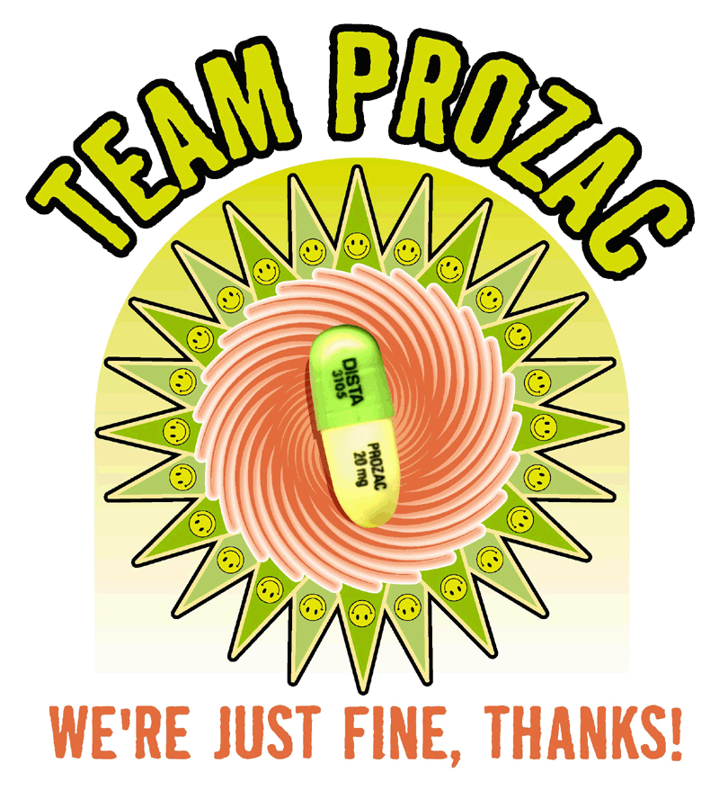 'Team Prozac' copyright � 1999 James Upright