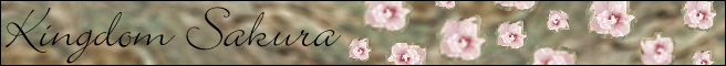 Header. Kingdom Sakura! The Official Web Comic!