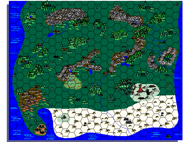 {Map of the Kingdom of Talagon}