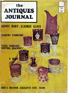 Front Cover of the Antiques Journal