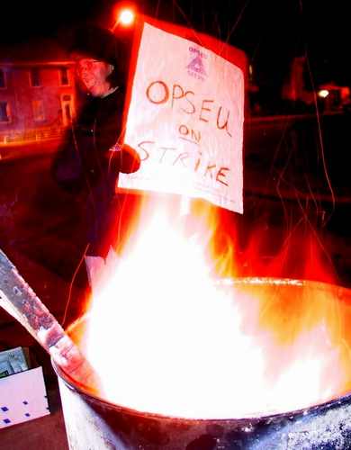 OPSEU Strike Begins 