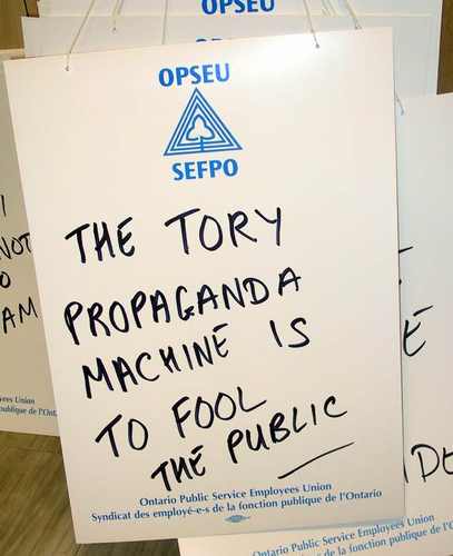 OPSEU Strike Begins 