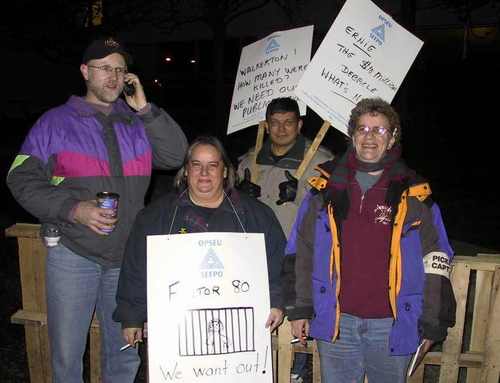 OPSEU Strike Begins 
