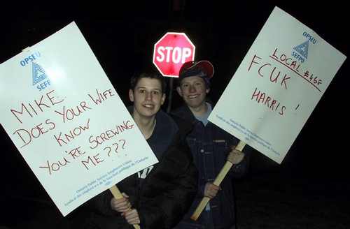 OPSEU Strike Begins 