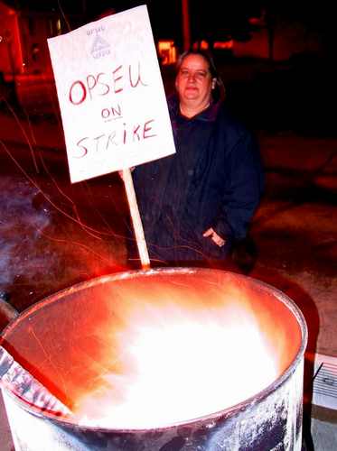 OPSEU Strike Begins 