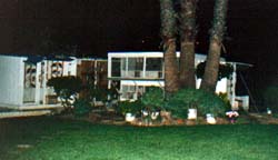 King Tut Lofts at Night 