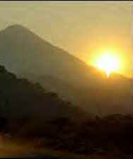 The Colima Volcano, the 'Volcano of Fire,' La Yerbabuena, Mexico