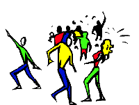 computer drawing, Dancers