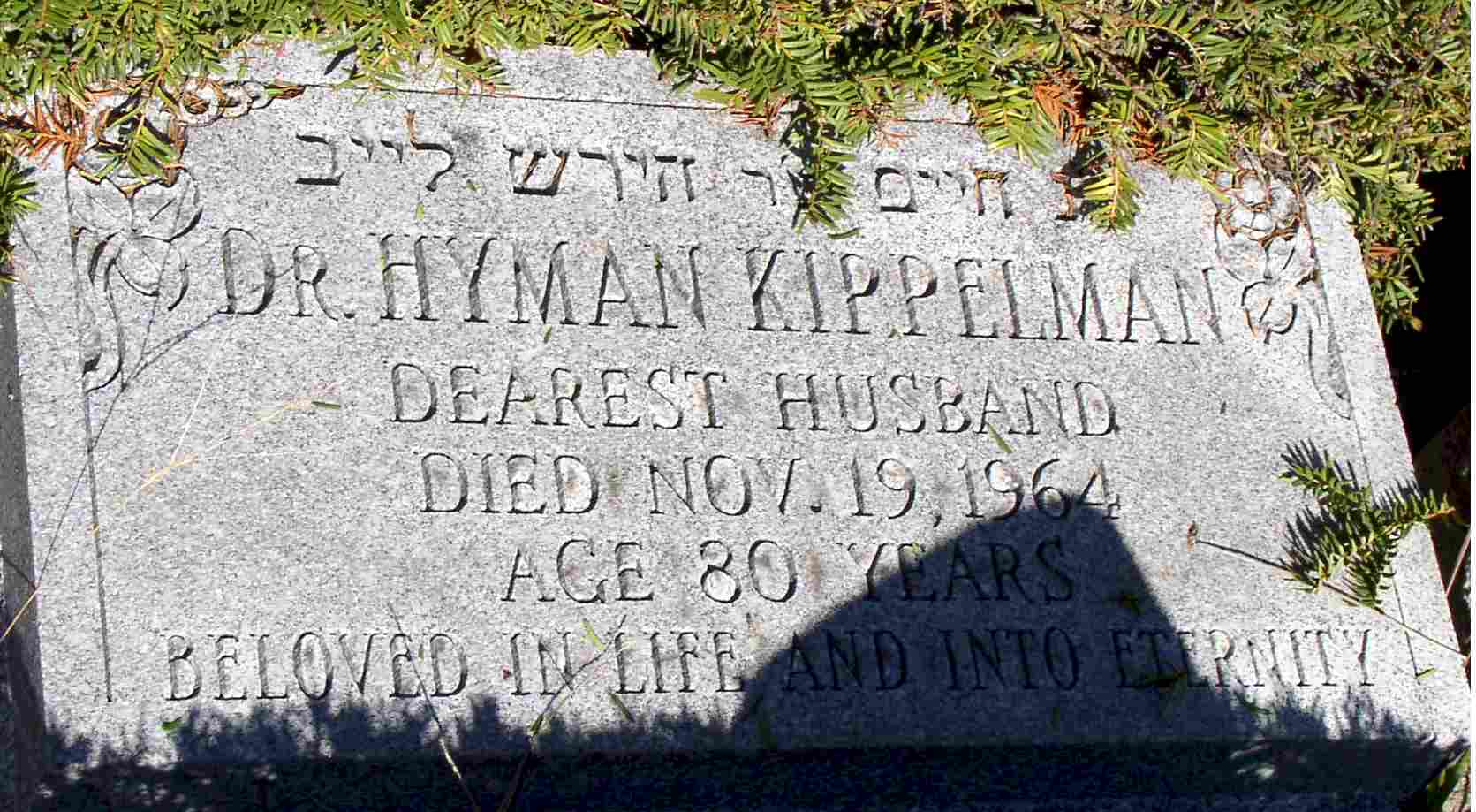 DrHymanKippelman2.jpg (138463 bytes)