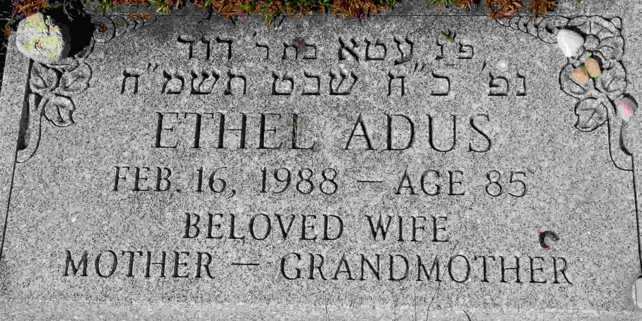 Ethel Adus