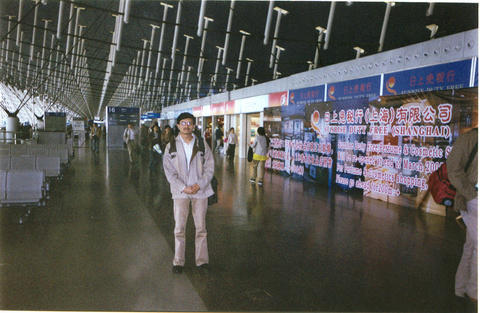Returning back- at Bangkok Airport...