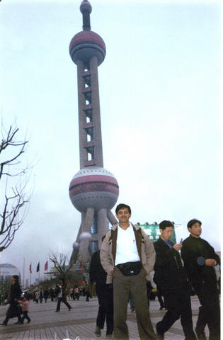The Shanghai City... In front of TV Tower...