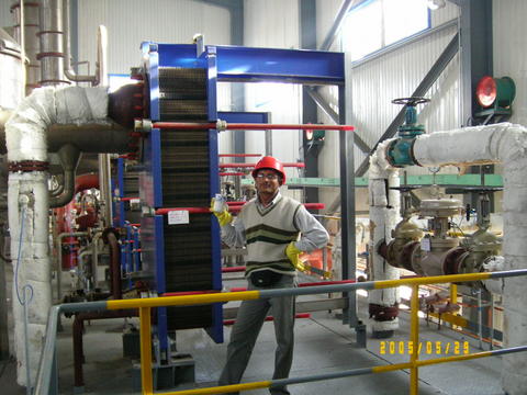 Commissioning the Plant-Caustic Soda Plate Evaporator!!!!
