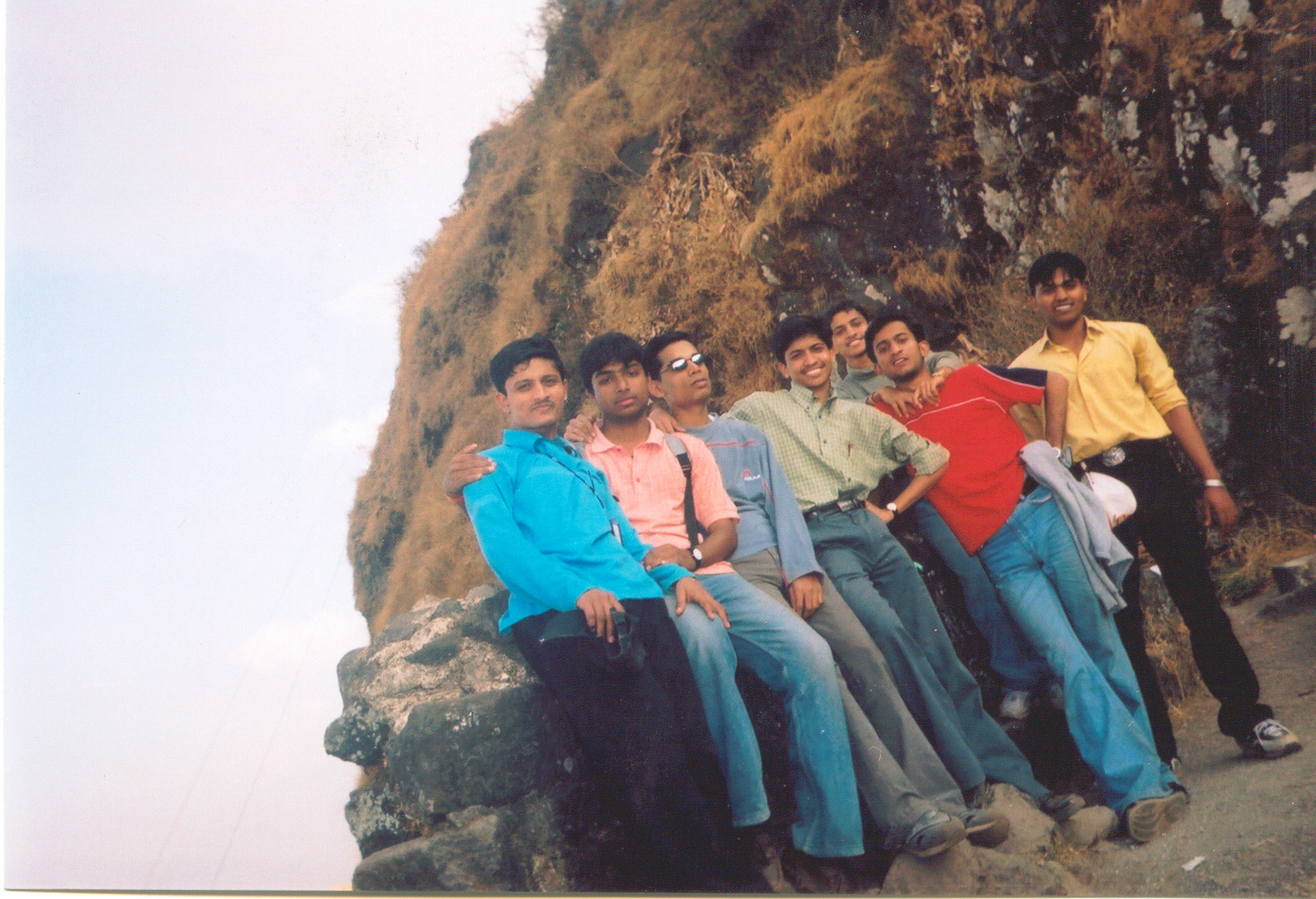 Enjoying the joy of Success at the top...