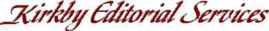 Kirkby Editorial Services