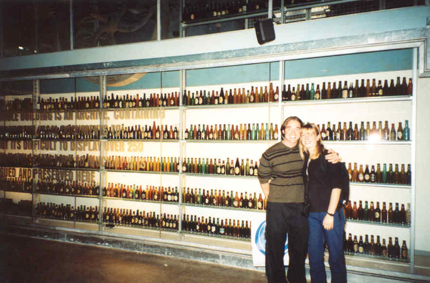 Beer Bottles in the Guinness Brewery