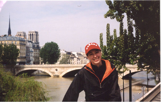 First View of Eiffel Tower