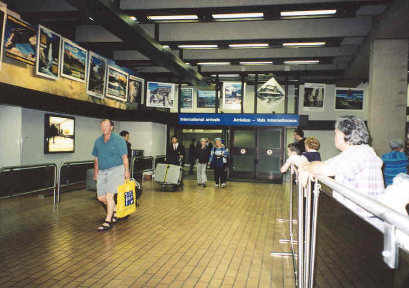 Calgary Airport "International Arrival"