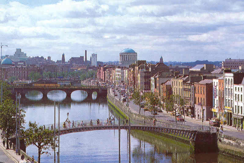 The Liffey in Dublin