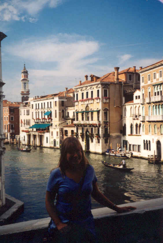 Kirsten in Venice