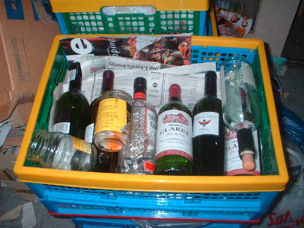 recycling crate