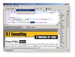 Kiss HTML Editor Snapshot
