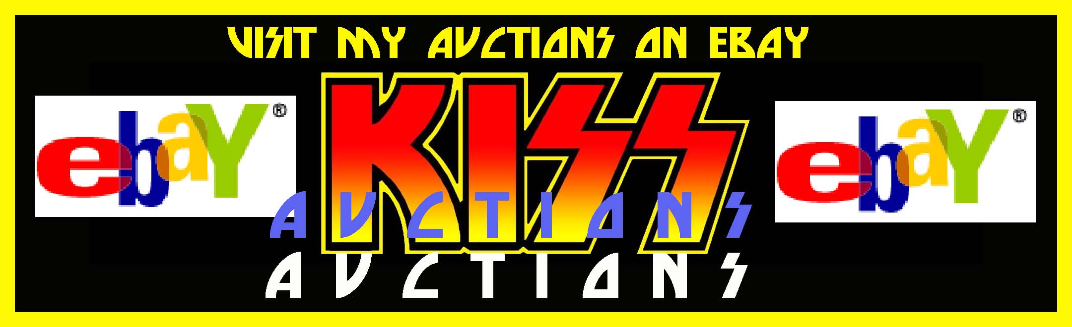 KISS MEMORABELIA FOR SALE ON EBAY.&nbsp; VISIT MY AUCTIONS!