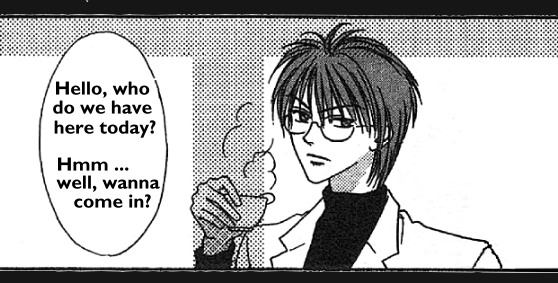 Dr Umeda: Are you coming in or not?