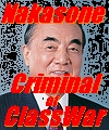 fascist former minister of nakasone