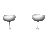 KE animated toasting glasses