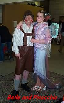 Belle and Pinocchio - Chrissie and Simon