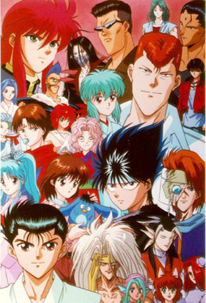 this is the coolest Yu-Yu Hakusho group pic I've ever seen