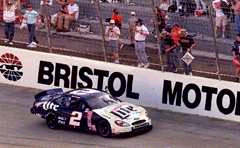 Rusty's victory lap at Bristol 2000