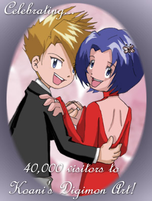 koani's 40 000 kiriban! check it out~~ ME AND YAMA DANCING! *glomps koani to no end*