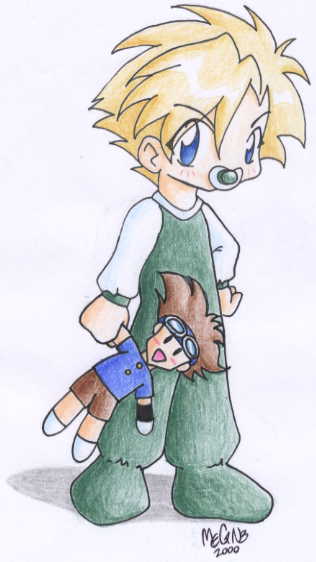 AAAAAHHHH! ahh! ahh! it's the chibi-est of chibi-matts! all hail wonton!