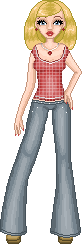 I like her shirt and her hair but not much else. All pixel Shaded :)